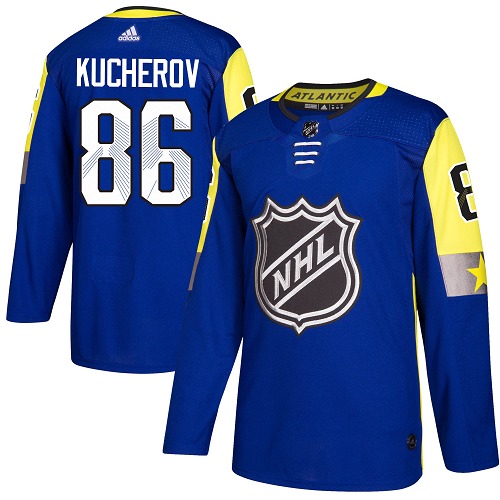 Adidas Lightning #86 Nikita Kucherov Royal 2018 All-Star Atlantic Division Authentic Stitched NHL Jersey - Click Image to Close